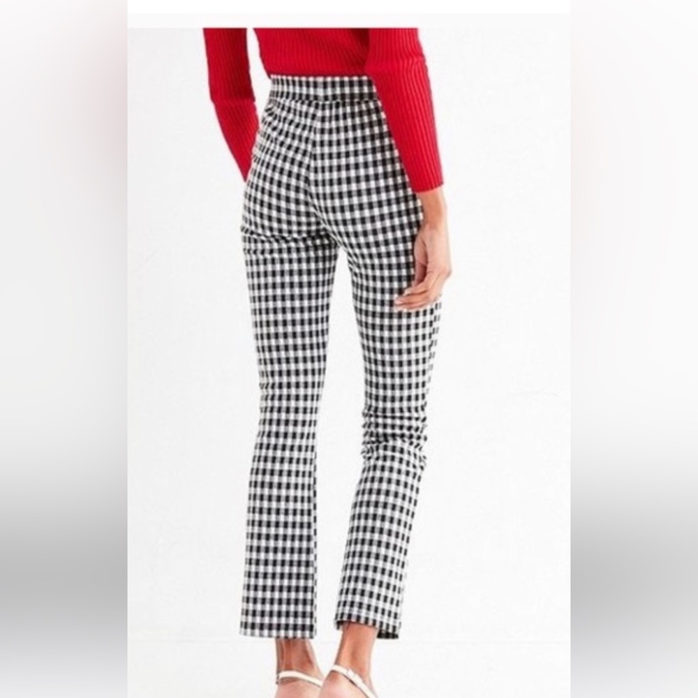UO Casey Gingham Kick Flare Pant